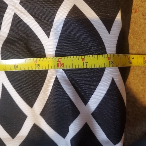 Pampered Chef XL Heavy Duty Consultant Divided Pink White & Black Tote Bag EUC* - Picture 6 of 6